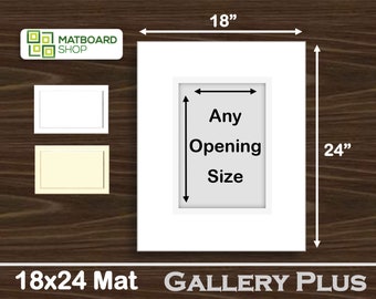 18x24 Gallery Plus Thick Matboard