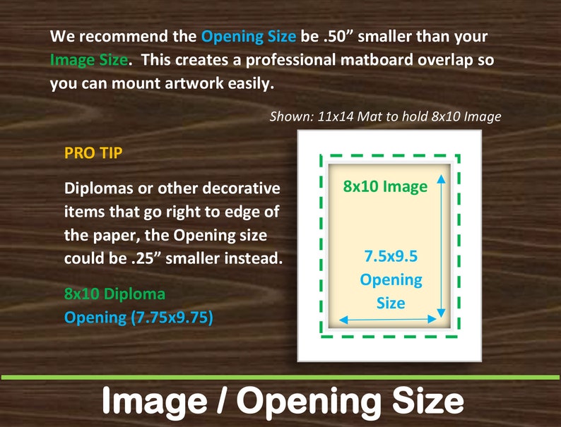 10x20 Custom Premium Double Matboard image 5