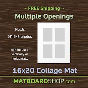 16x20 Collage Mat (A410)