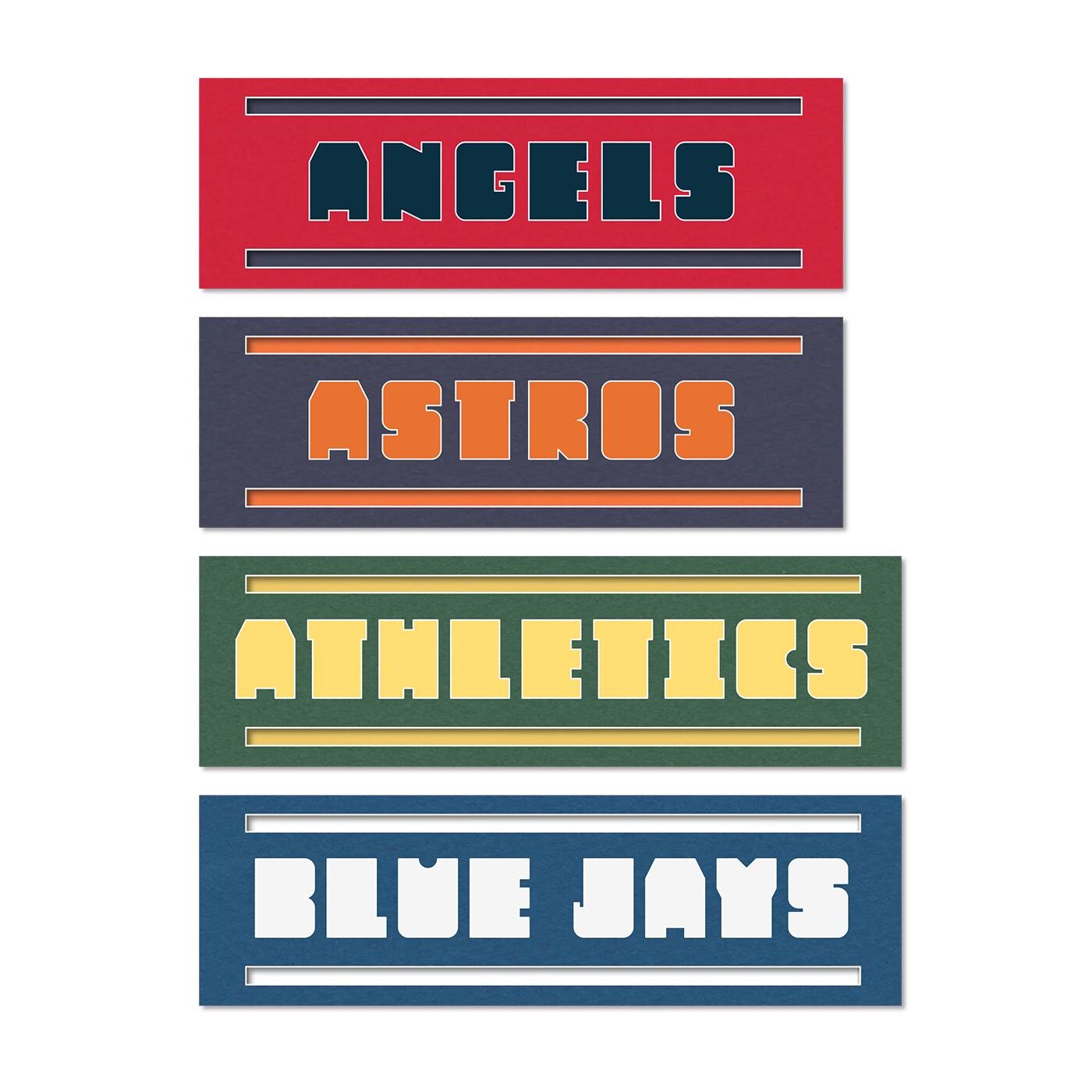 Matte Baseball Card Baseball Trading Card Mat | All Teams - Etsy