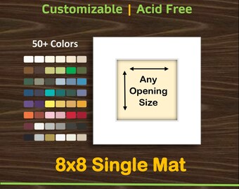 8x8 Custom Premium Matboard