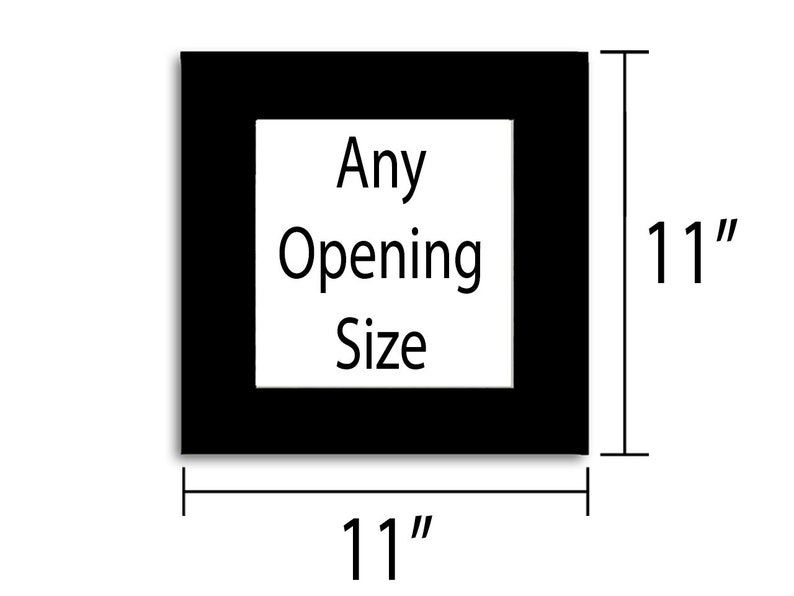 11x11 Photo Mat Image 0