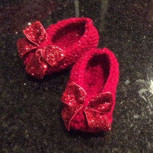 Ruby Red Baby Slippers Etsy