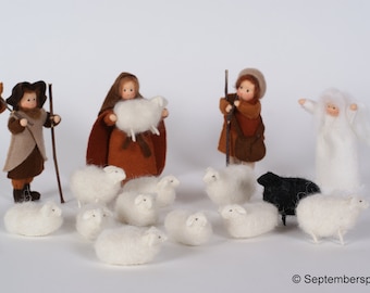 Nativity Scene: In the Field, a DIY kit.