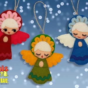 Nostalgic Christmas Angels - Do it yourself package