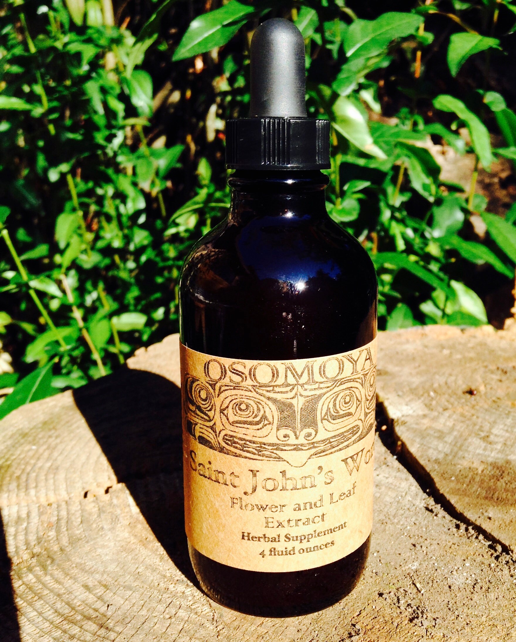 Wild Saint John's Wort Extract Tincture Organic Alcohol Etsy