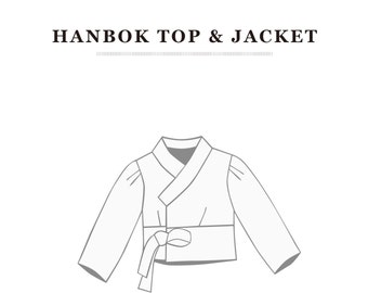 PDF Hanbok Top & Jacket - Sewing Therapy with a Step-by-Step Sewalong Video