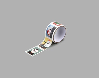 Stamp Type Washi Tape - Bichon : Dailylike Canada