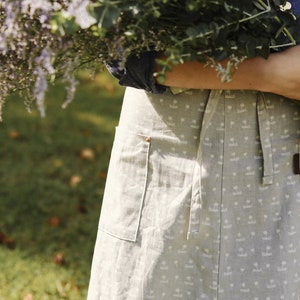 Linen Half Apron : Dailylike Canada image 9