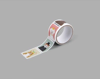 Stamp Type Washi Tape - Animal : Dailylike Canada