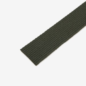 May include: A dark green woven webbing strap.