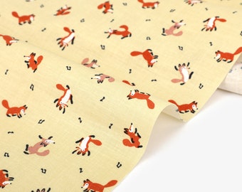 1/2 yard 100% Cotton 20C Joy Fox 42" Wide : Dailylike Canada