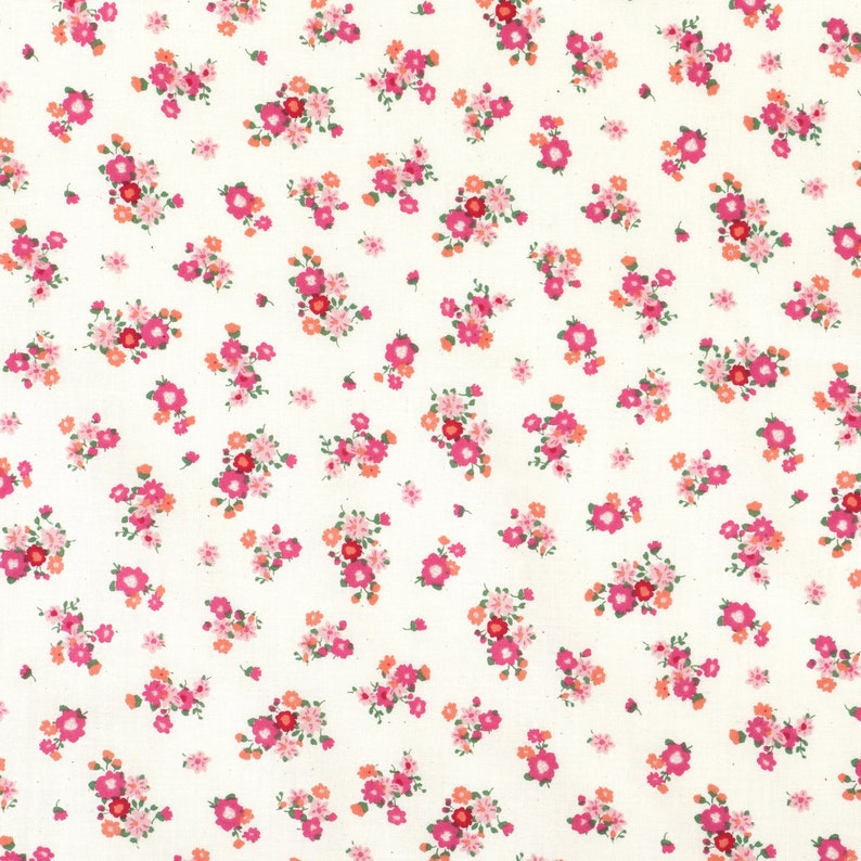 1/2 yard 100% Cotton 30C Cotton Lawn Romantic 62 Wide : Dailylike Canada image 2