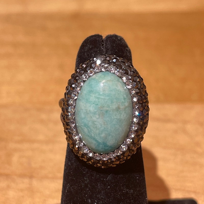 Marcacite Rings Oval Marcasite Ring - Etsy
