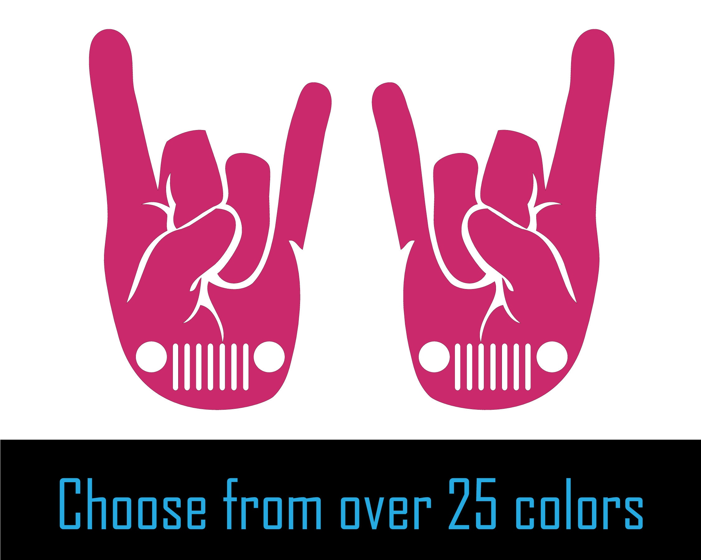 Girl Empty Full Gas Fuel Gauge Vinyl Decal Sticker for Tank Cap Jeep Dodge Ford