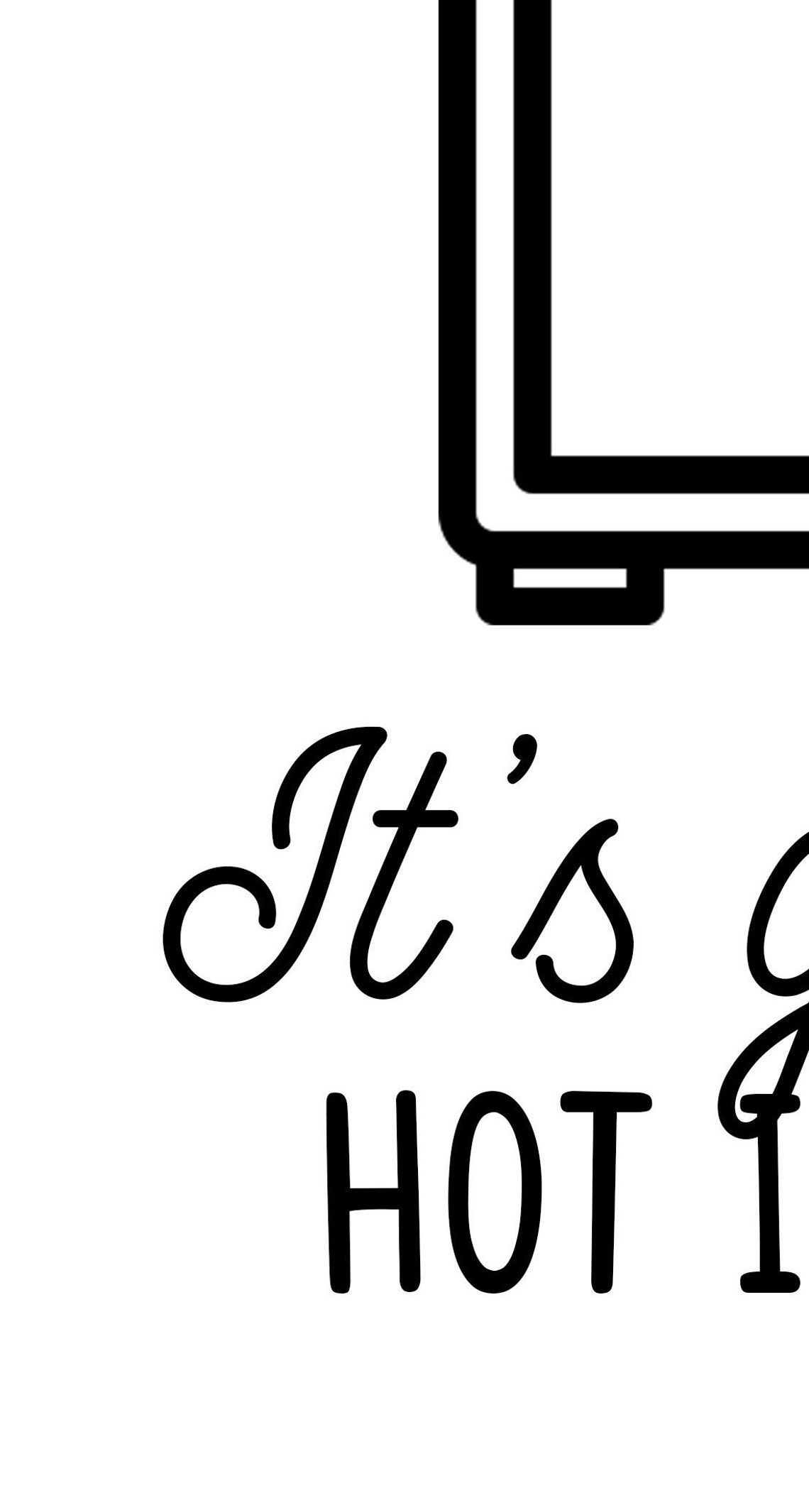 It's Getting Hot in Here Printable Kitchen Print Funny - Etsy