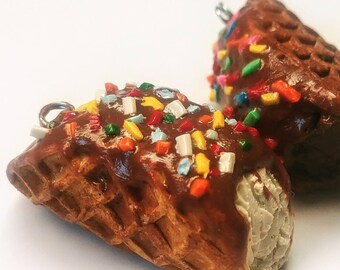Choco Taco Ice cream keychain