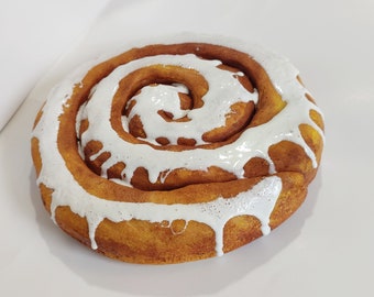 Large Cinnamon Roll Wall Decor, Large 3D Fake Food Art, Prop, Pop Art