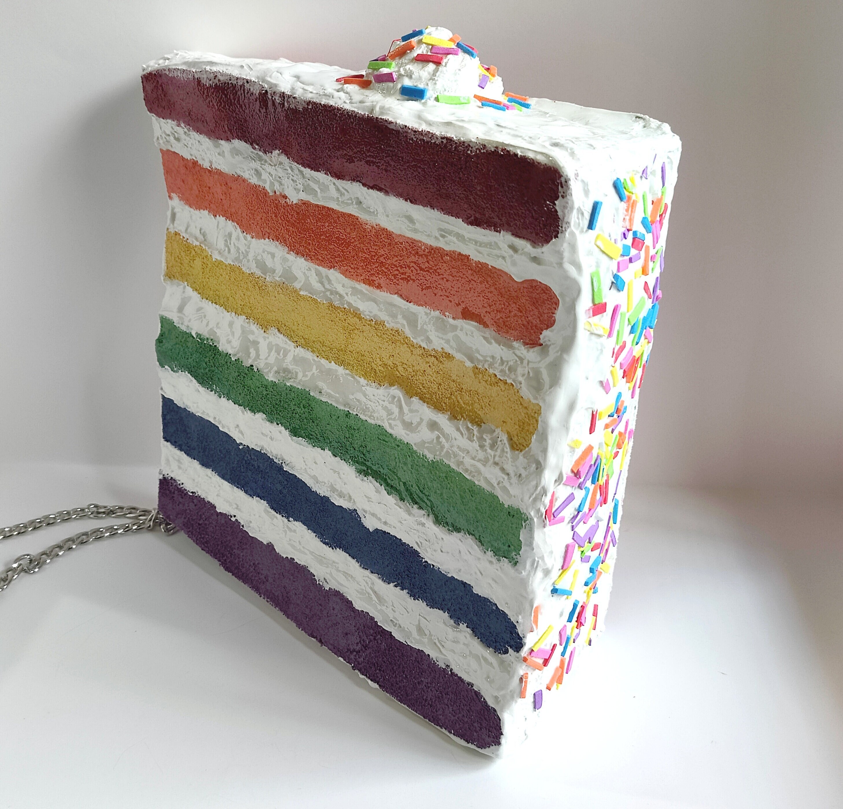Gâteau arc-en-ciel Smarties  Rainbow cake - Jujube en Cuisine