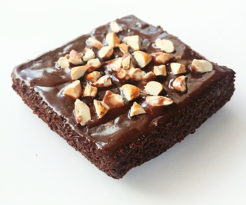 Food Magnets Fridge magnet Nutty Brownie Magnet Funny Gift