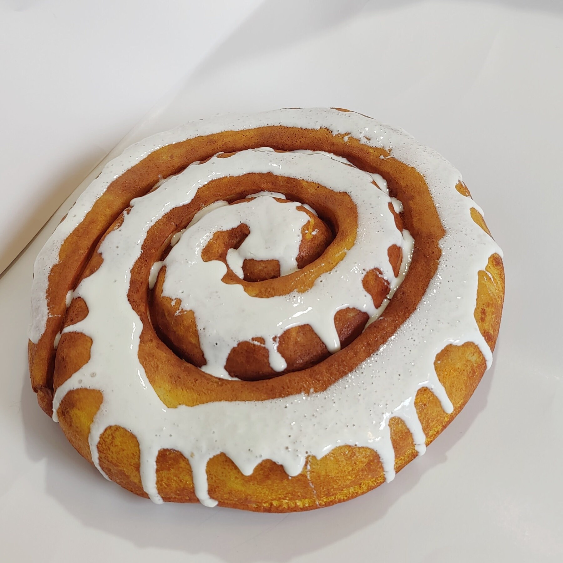 Large Cinnamon Roll Wall Decor, Large 3D Fake Food Art, Prop, Pop