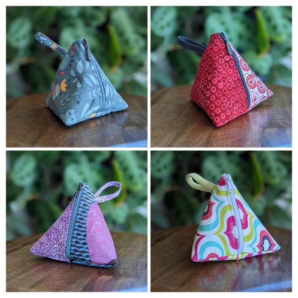 Triangle Pouch - Etsy