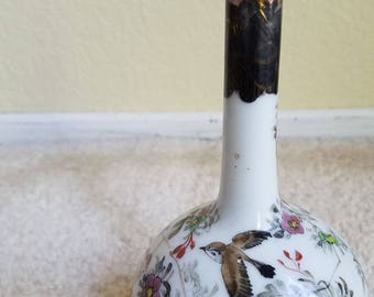 Matsumura Single Flower Porcelain Vase