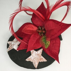 Glitz4Girlz Weihnachts-Haargummi – Roter Samt Mit Weißem Kunstfell, Festlich & Weihnachtlich