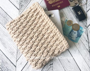 Clutch bag/ Crochet clutch bag pattern/ Handmade wedding clutch bag/ Crochet wedding purse/ Crochet travel wallet/ Crochet handbag pattern