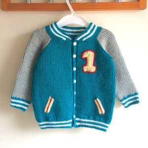Kid's crochet cardigan/ Boy's crochet sweater/ Crochet Pattern/ Crochet Baby Cardigan/ Crochet cardigan pattern/ Instant download pattern image 3