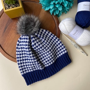 crochet women&#39;s hat PDF crochet pattern file/ crochet beanie/ crochet toque/ crochet hat for women/ crochet beanie for women/ PDF pattern