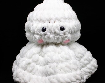 Halloween crochet ghost PDF crochet pattern/ crochet halloween ghost/ Halloween crochet/ crochet friendly ghost/crochet chocolate cover/