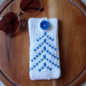 crochet glasses case PDF crochet pattern/ crochet case for sunglasses/ crochet pencil case/ crochet hook case/ crochet notions pouch.