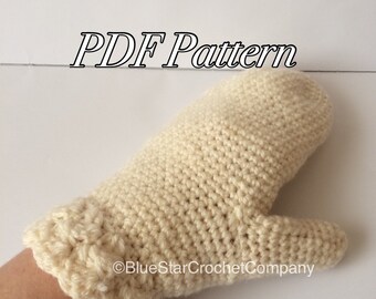 Crochet mittens PDF pattern/ crochet gloves/ crochet mittens for women/ crochet accessories/ crochet gloves for her/ crochet pattern