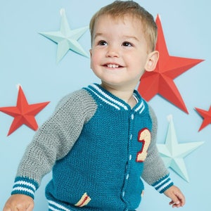 Kid's crochet cardigan/ Boy's crochet sweater/ Crochet Pattern/ Crochet Baby Cardigan/ Crochet cardigan pattern/ Instant download pattern image 4