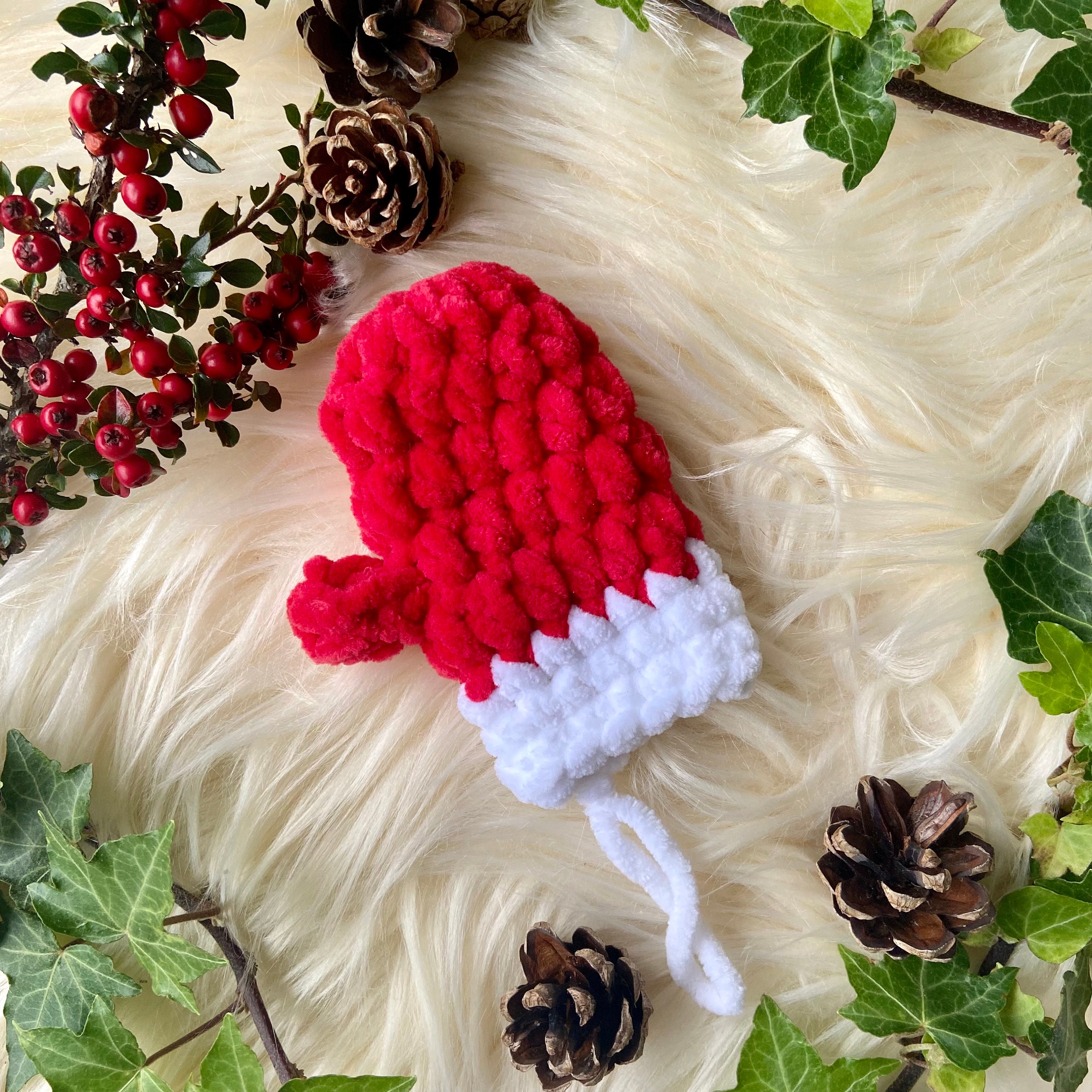 38 Crochet Patterns for Gifts, Decor, Accessories, and Amigurumi 1 Crochet Mitten Ornament Pattern