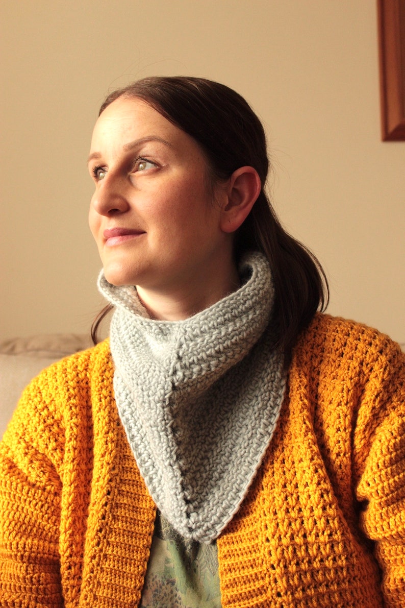 Crochet Bandana Cowl Crochet Pattern/ Crochet Cowl for Women/ Etsy UK