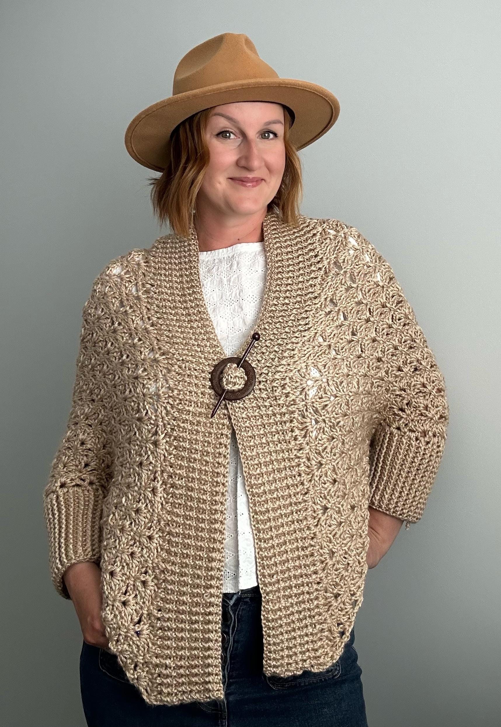 39 Crochet Shrug Patterns with Lace, Granny Squares, and Sleeves 29 Lotte Lace Crochet Shrug Pattern: Fall Shawl Collar