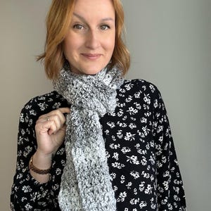 crochet scarf PDF crochet pattern/ crochet scarf unisex/ crochet neck warmer/ crochet neck accessory/ pdf crochet scarf pattern