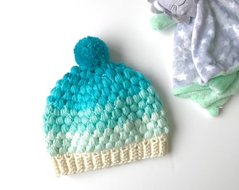crochet baby hat PDF Pattern/ crochet baby beanie/ newborn crochet hat/ newborn crochet beanie / crochet pattern/ crochet hat baby pattern