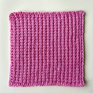 Tunisian Crochet afghan block patter/ Tunisian Crochet blanket/ Tunisian Crochet throw pattern/ Tunisian Crochet textured stitch pattern