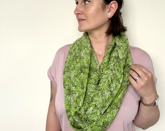 crochet infinity scarf PDF crochet pattern/ crochet scarf/ crochet cowl/ crochet neck accessory/ circle crochet scarf/ crochet scarf women