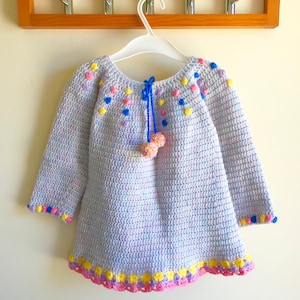 crochet tunic/ crochet girl&#39;s top/ crochet pattern/ girl&#39;s crochet tunic/ crochet garment/ instand download/ crochet pdf pattern/