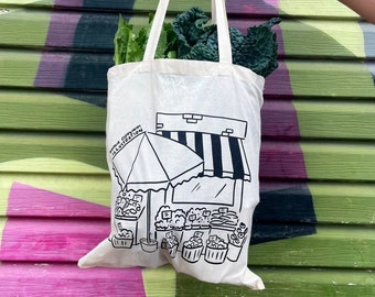 Farmer's Market Tote Bag