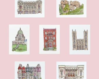 Montreal Postcard Set