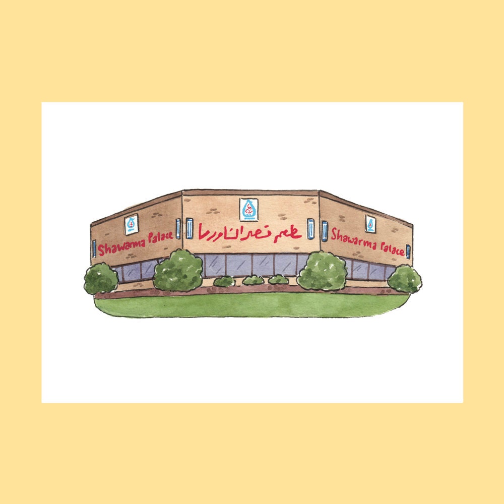 Shawarma Palace - Bank St Print (Ottawa, ON)