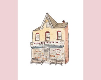 Bitondo's Pizzeria Print (Toronto, ON)