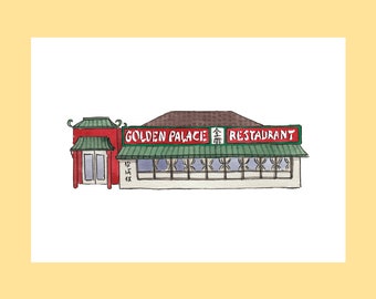 Golden Palace Restaurant Print (Ottawa, ON)