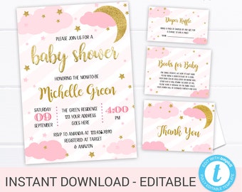 Stars Baby Shower Etsy Stars Baby Shower Etsy