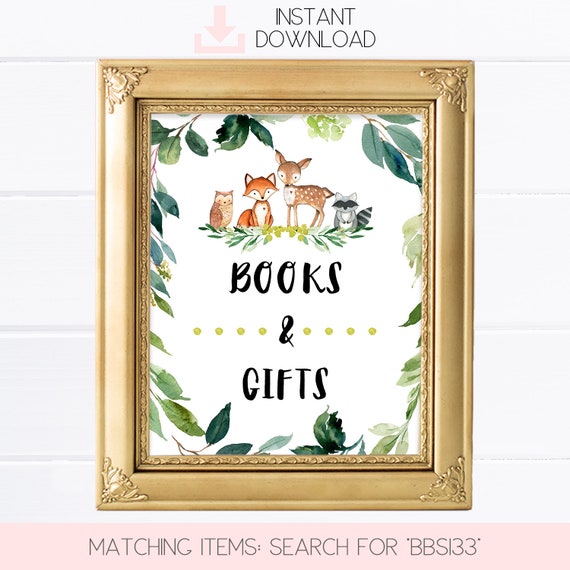 woodland baby items